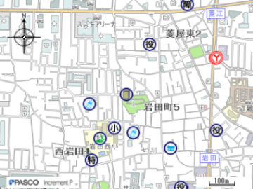 岩田斎場の地図はこちらをクリック