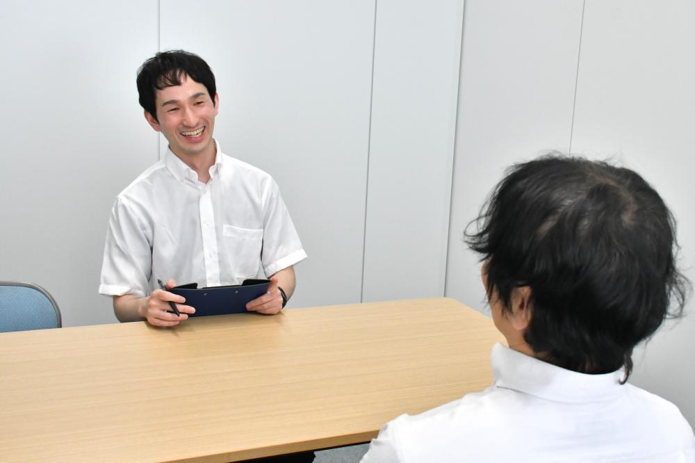 仕事の様子