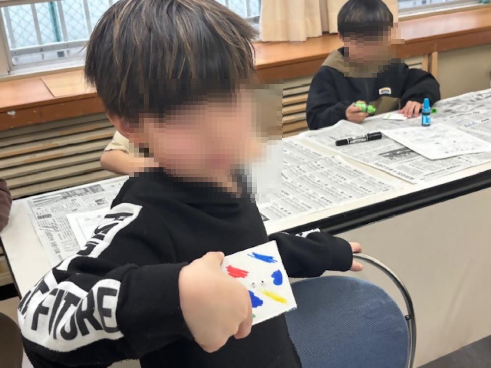 ぶんぶんごま作りの写真3