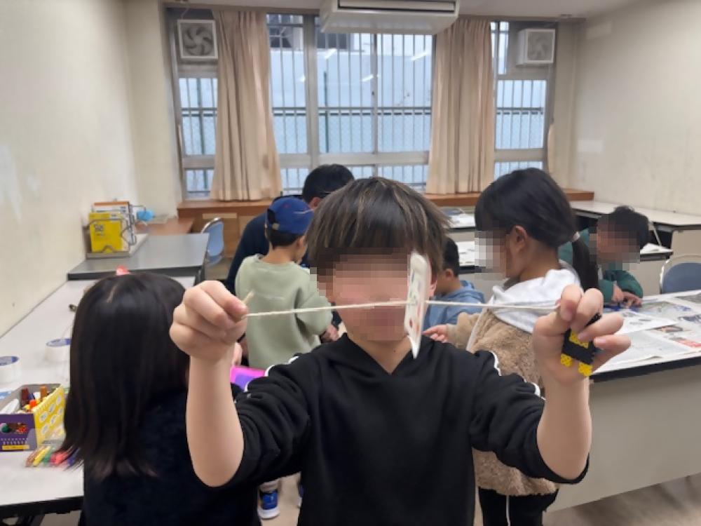 ぶんぶんごま作りの写真2