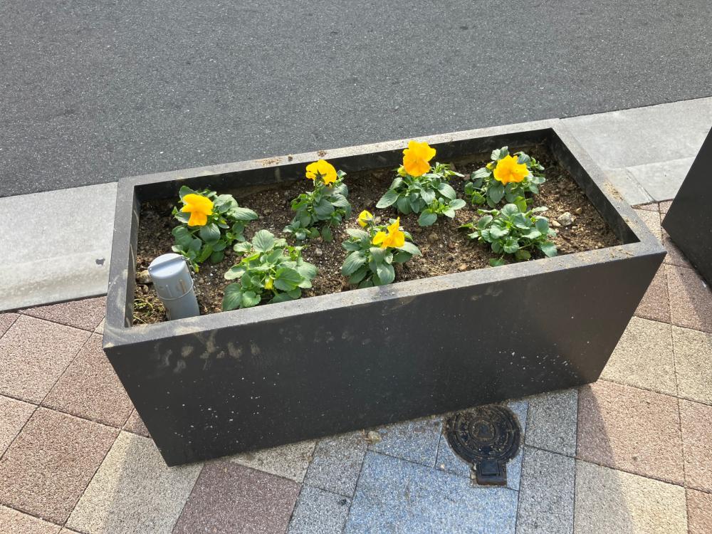 プランターのイメージ(JR俊徳道駅)