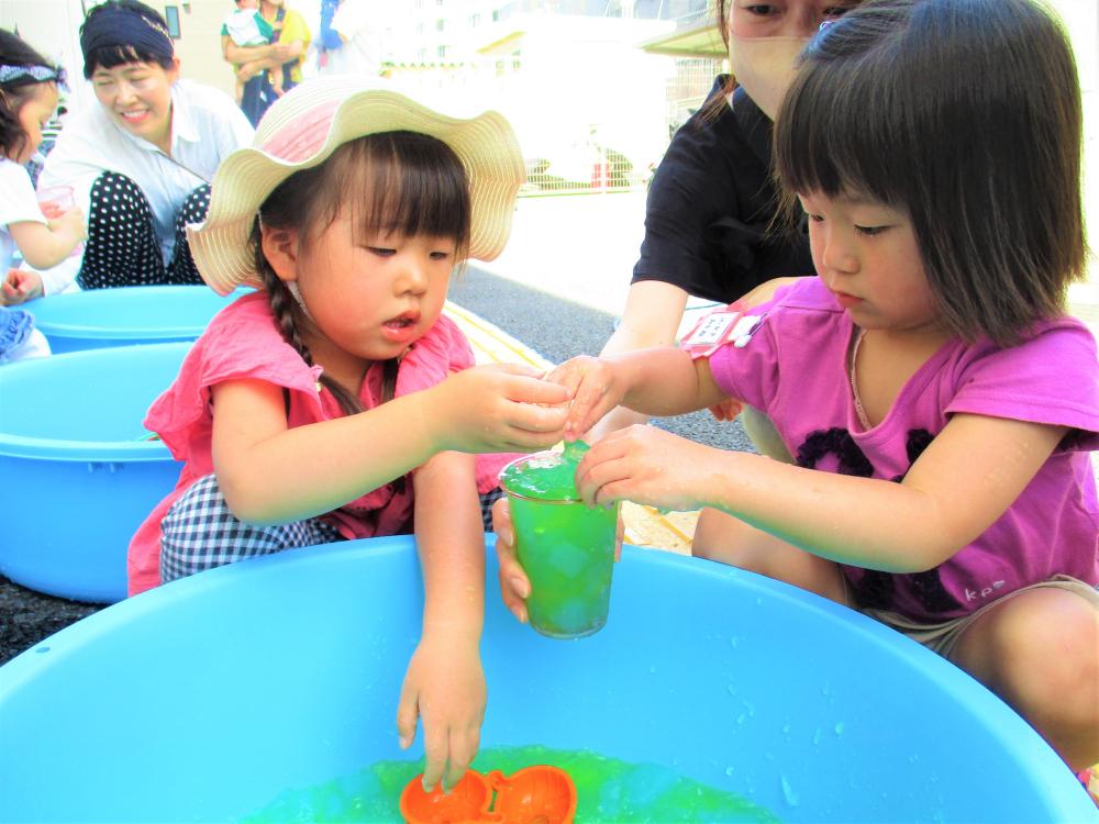 孔舎衙こども園での様子2