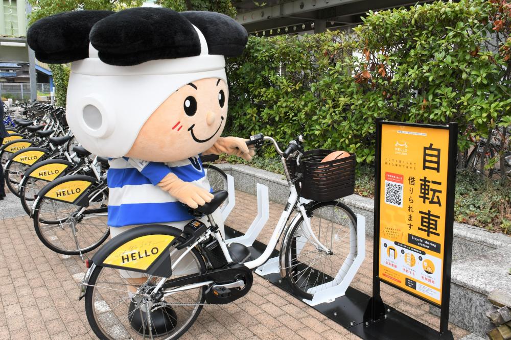 事例01　シェアサイクルの実証実験